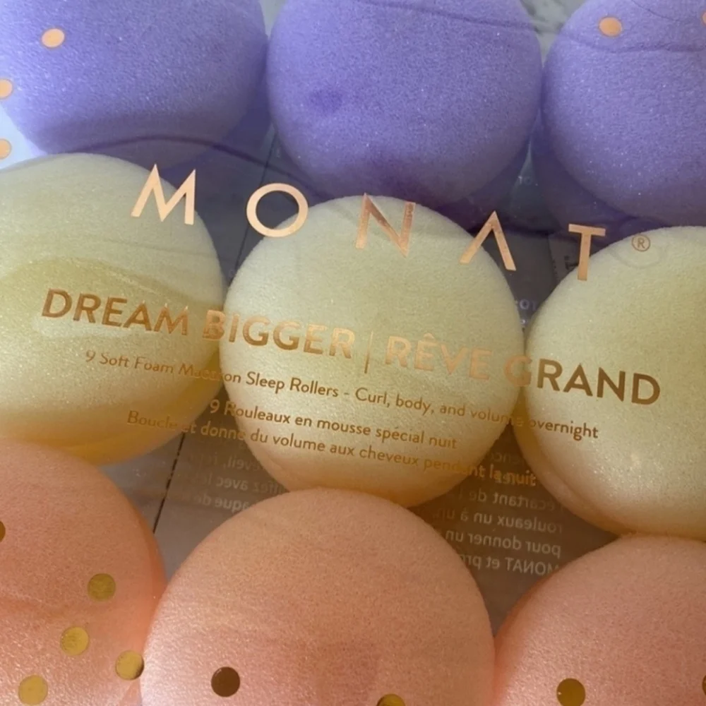 Monat Dream Bigger Foam Macaron Sleep Rollers